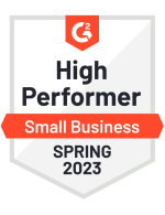 G2 high-performer small business spring 2023