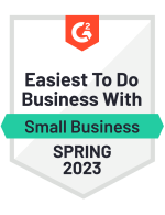 G2 easiest to do business with small business spring 2023