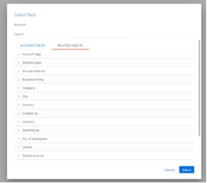List of all the data example