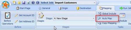 StarfishETL Auto Map Feature