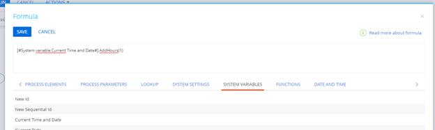 Creatio system variables