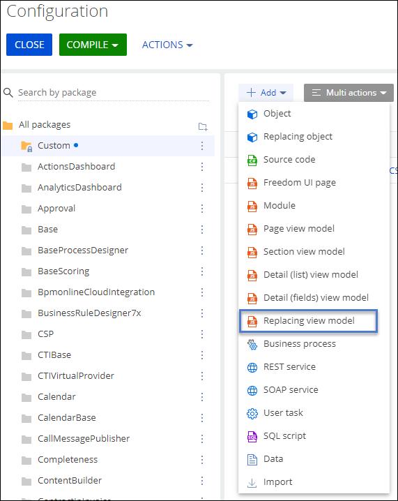 add account type to Creatio search results