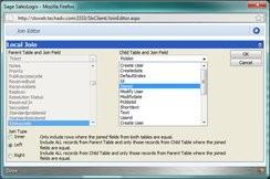 SalesLogix Join Editor
