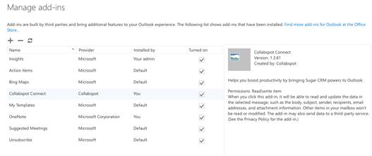 Uninstall Collabspot Connect