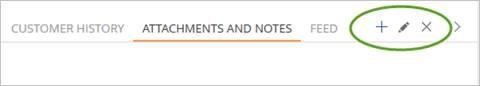Creatio Attachments and Notes Tab