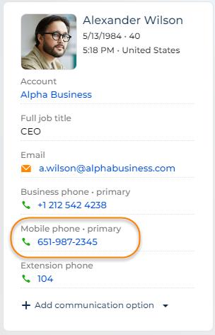 example of numbers separated by dashes