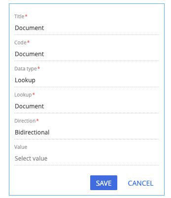 Creatio process parameter settings