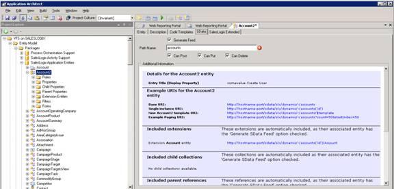 Renamed Feed to AccountTwo in SalesLogix