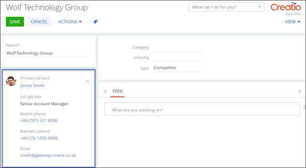 primary contact module test
