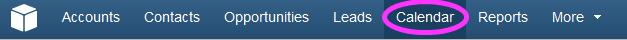 Using SugarCRM Calendar