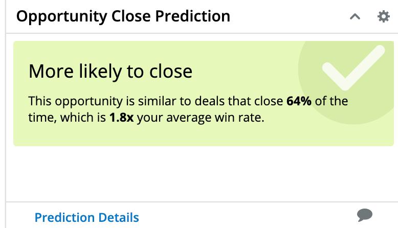 opportunity close predictions