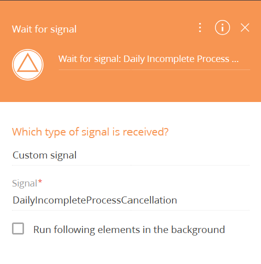 Make sure run following elements in background is unchecked so pop-up windows still work