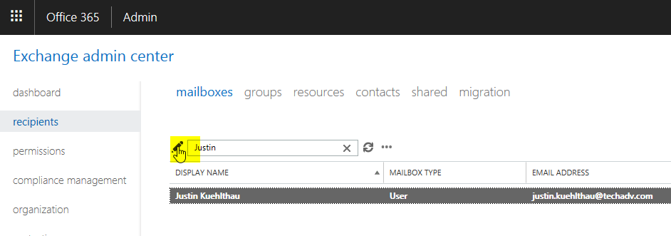 Microsoft 365 recipients